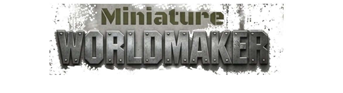 Miniature World Maker Wargame Scenery and Wargame Terrain